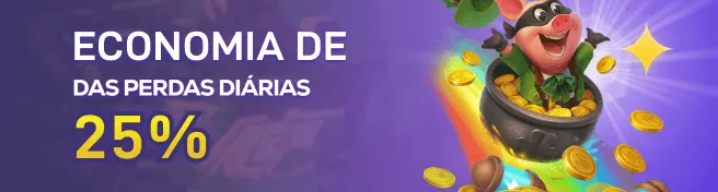 Economia de até 25% nas perdas diárias