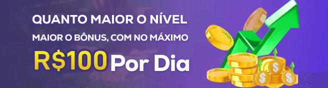 Ganhe bônus diários conforme seu nível