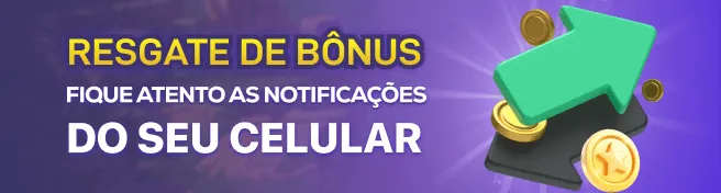 Resgate de bônus pelo celular