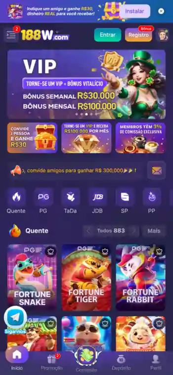 Baixe o 188W App